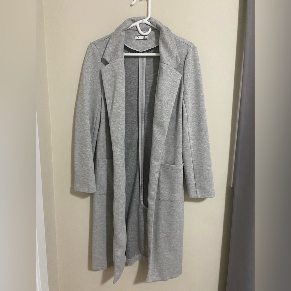 Oversized blazer coat